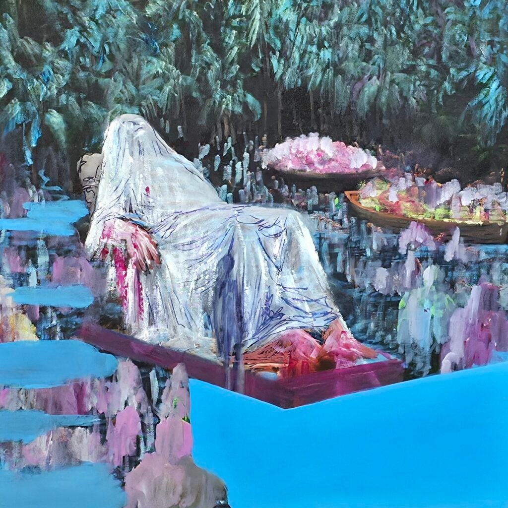 Studio per grande ESODO 50x50cm