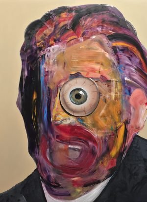L'Ultimo grido ad Auvers 120x140cm 120x140cm olio su tela