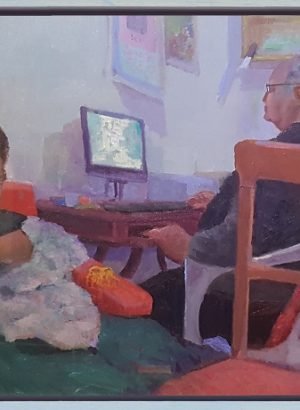 I miei genitori, 40x60cm